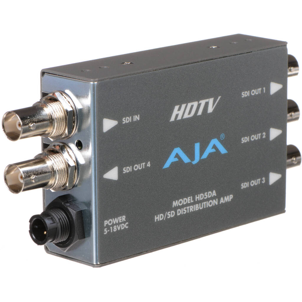 AJA HD/SDI 1/4way distribution AMP Image