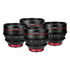 Canon CNE Prime 4 Lenses Kit
