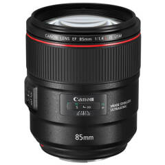 Canon 85mm f1.4 IS