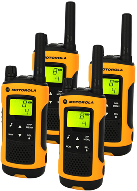 Motorola Walkie Talkie Quad Pack - Media Dog Hire