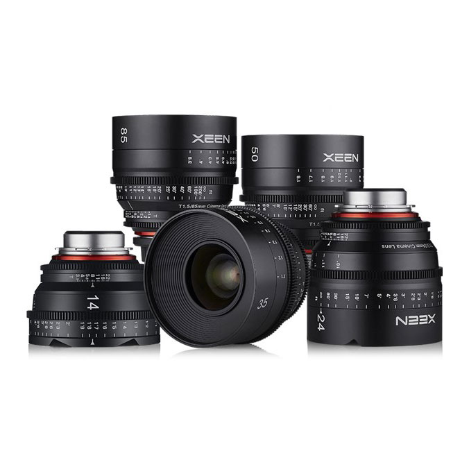 Samyang XEEN Primes Lens Kit Image