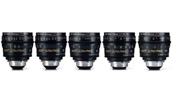 Arri Ultra Prime Lenses (20, 24, 32, 50, 85mm) T1.9 Image