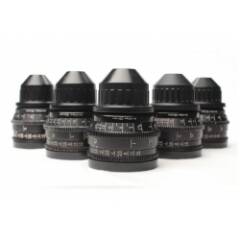 Zeiss Superspeed (18, 25, 35, 50, 85mm) T1.3 Kit
