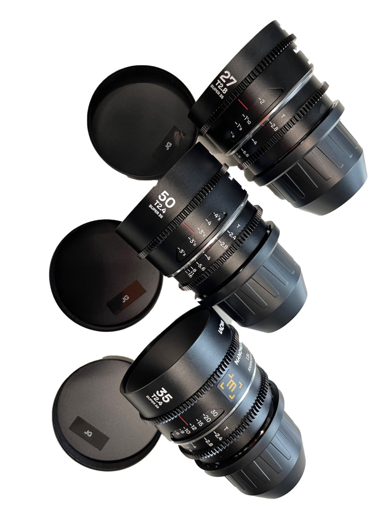 Laowa Nanomorph 1.5X Anamorphic S35 E 3-Lens Set (27, 35, 50mm) T2.4 Image