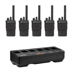 Motorola DP3441E Digital Walkie Talkies – 5 x Kit Motorola DP3441E Digital Walkie Talkies – 5 x Kit