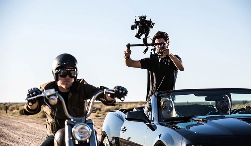 The DJI Ronin RS2 on a car - A great replacement for the The DJI Ronin-S