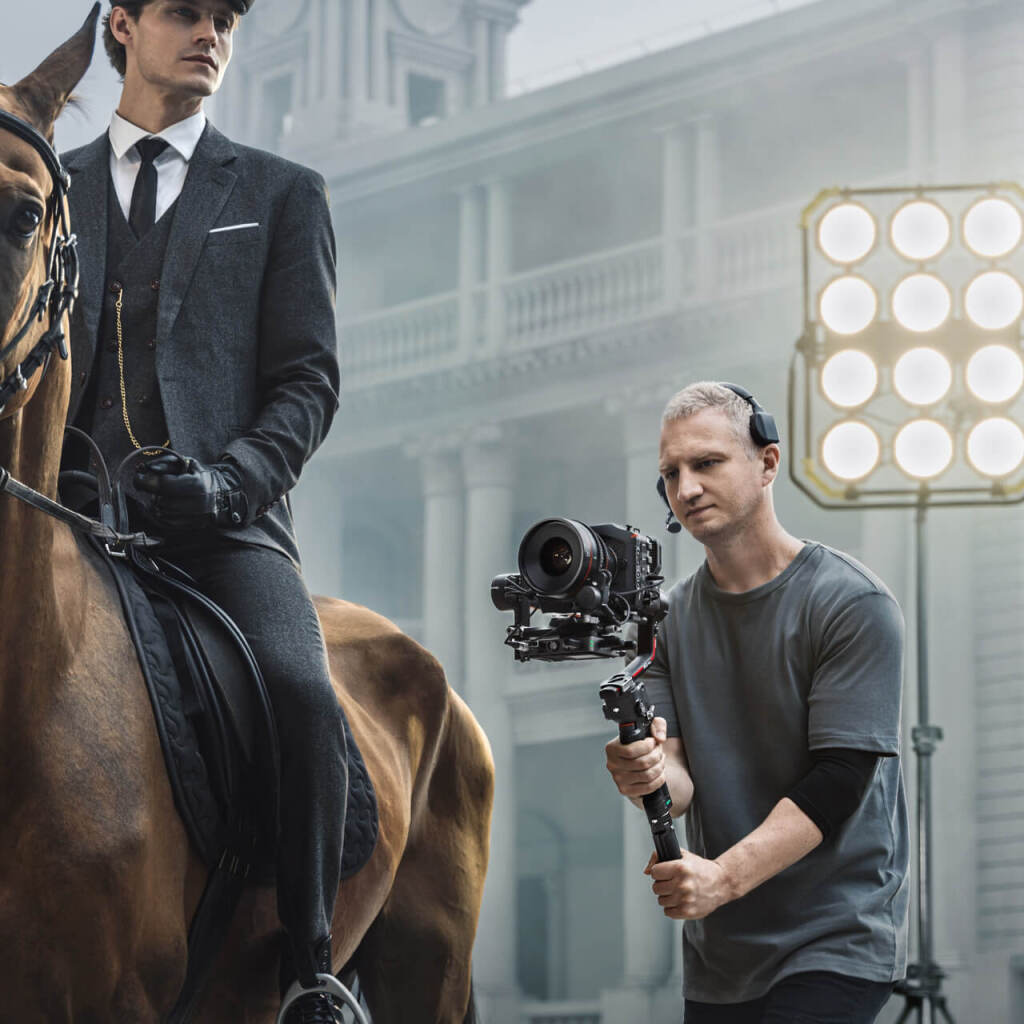 The DJI Ronin RS2 In Use On Drama