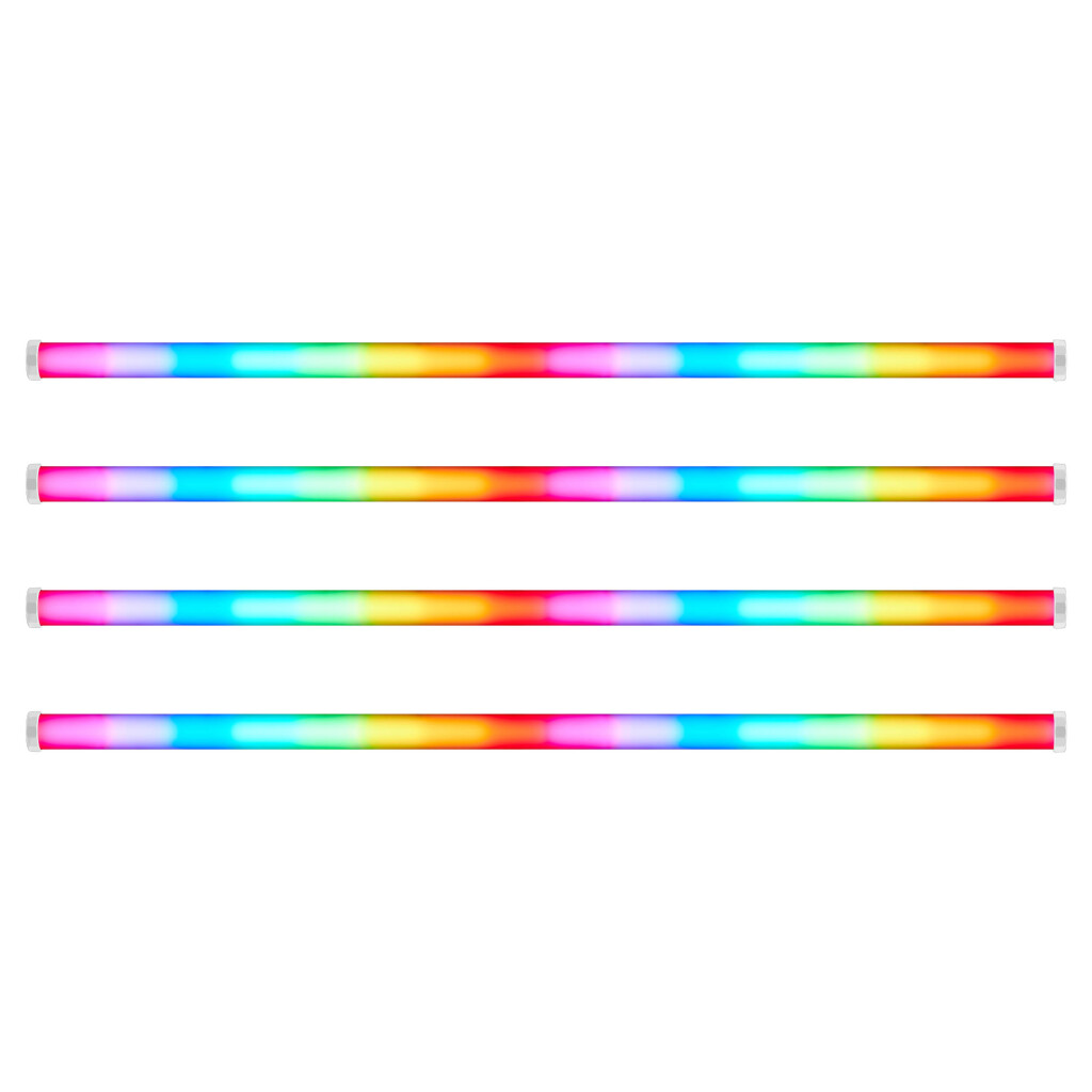 Godox KNOWLED TP4R-K4 4′ Four-Light Pixel Tube LED Kit Image
