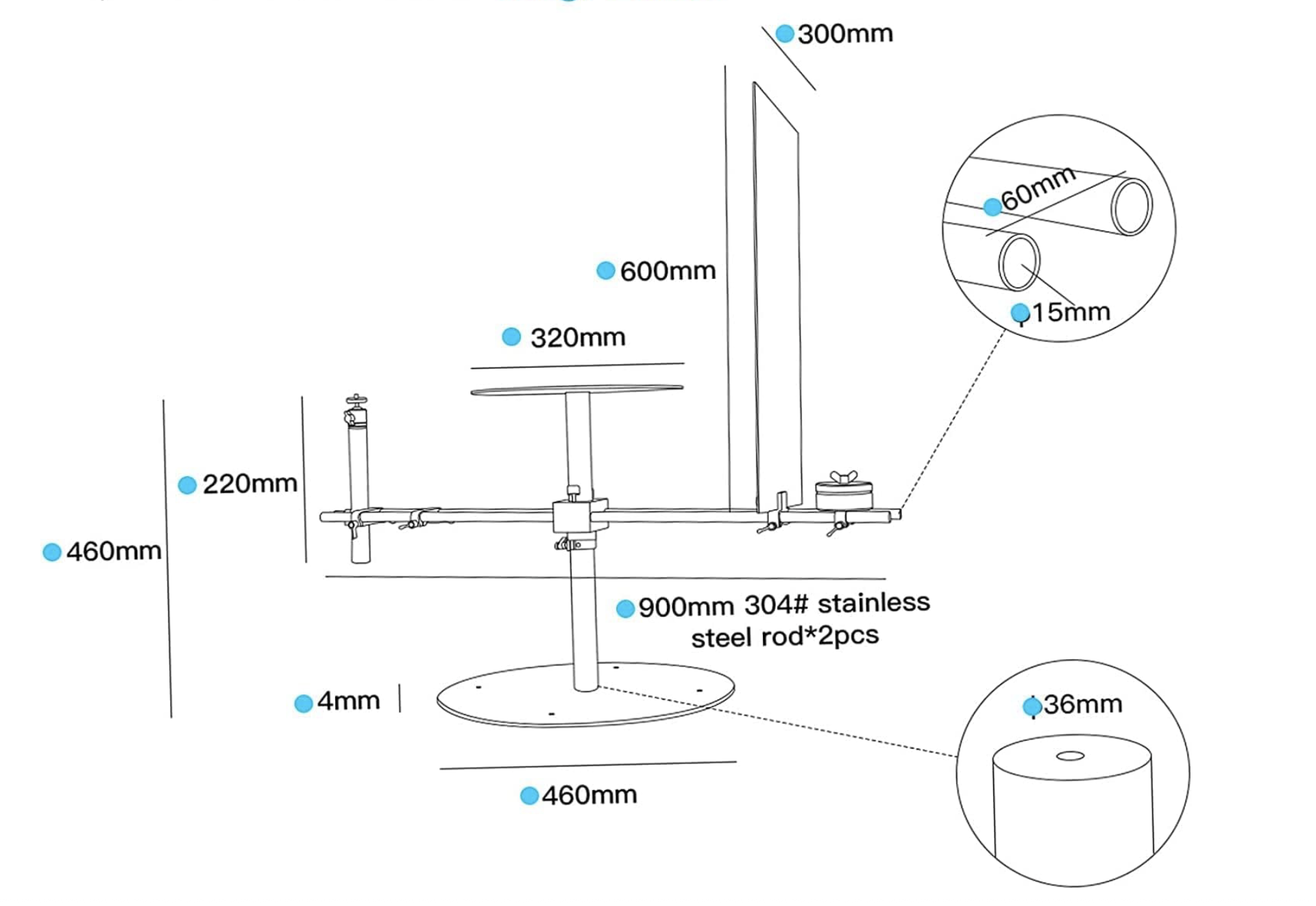 Caméra professionnelle VISION 360 zoom pro HORIZONT - Ukal