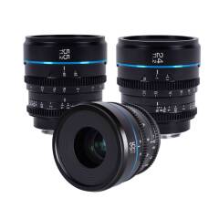 SIRUI Nightwalker Superspeed E-Mount 3 Lens Kit