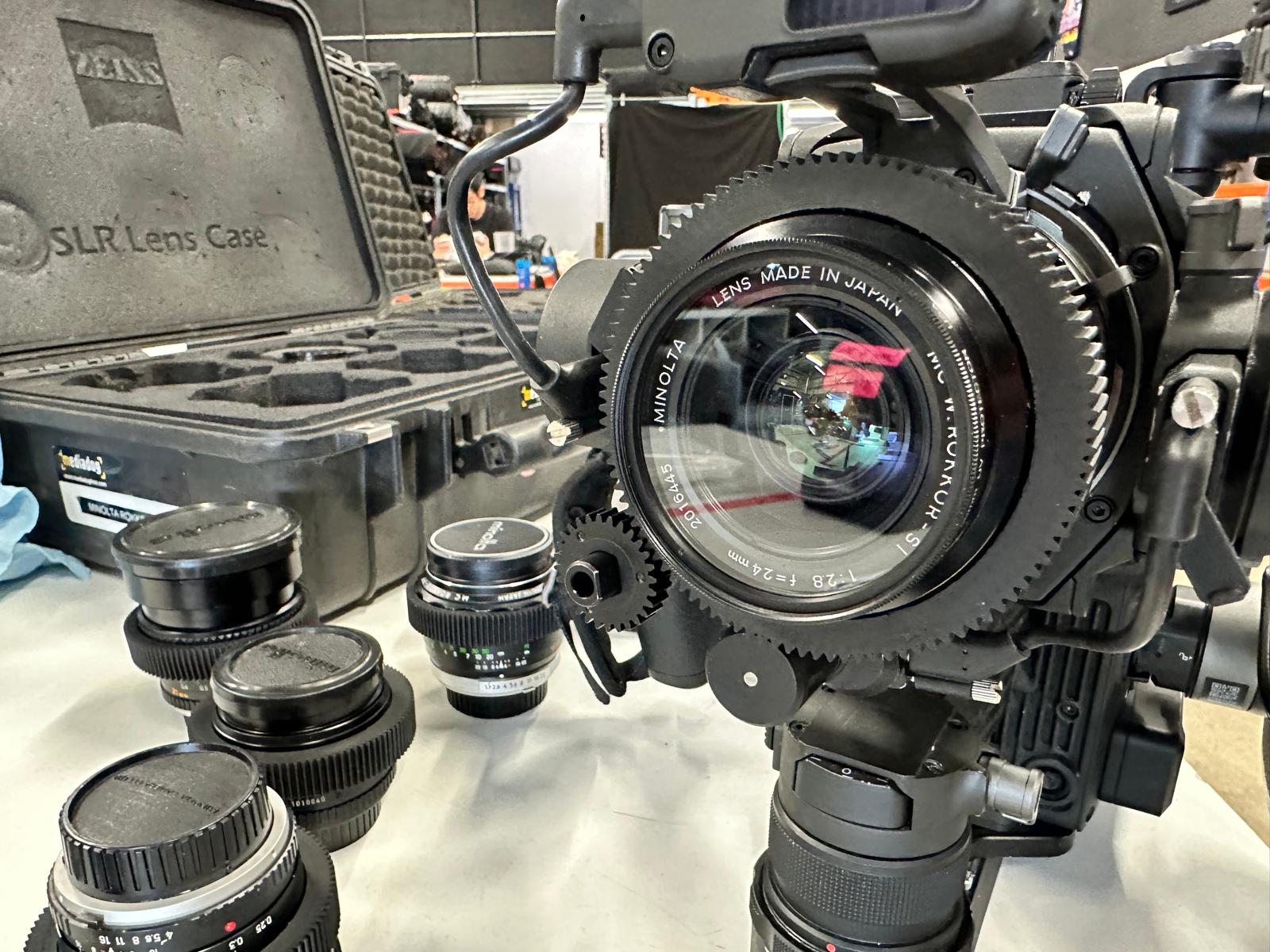 Ronin 4D with Minolta Rokkor