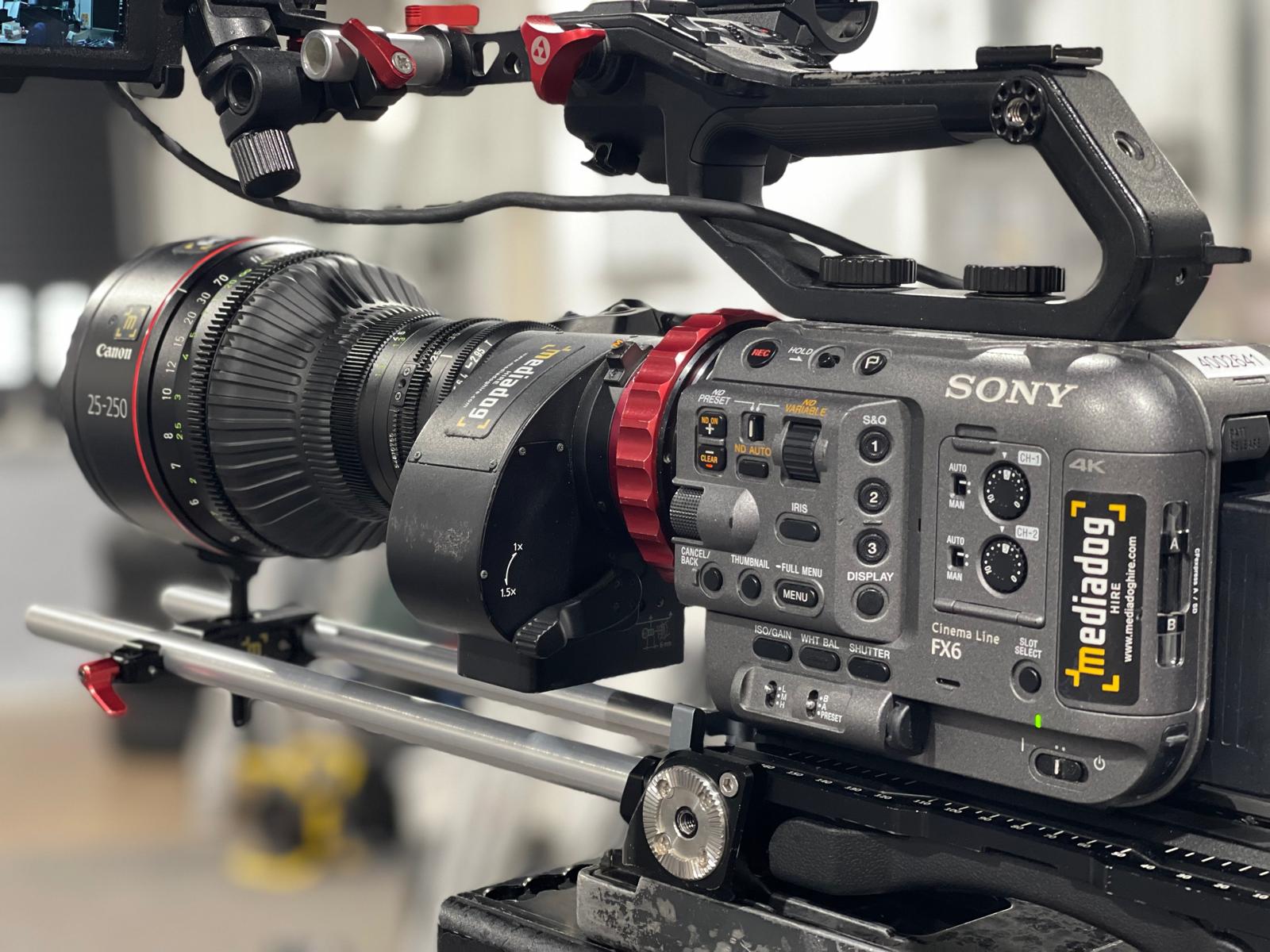 Sony FX6 with Zoom lens