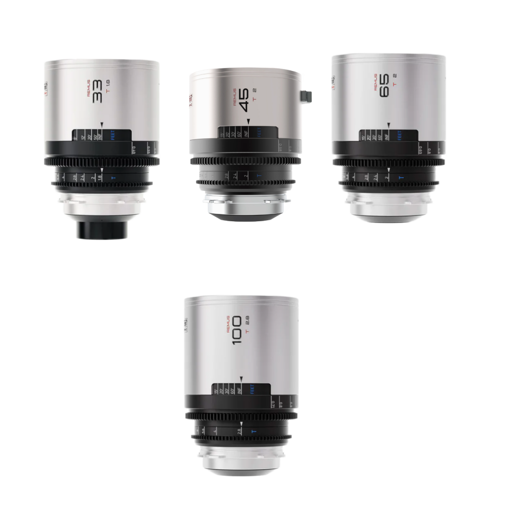 Blazer Remus 1.5x Full Frame Anamorphic 4 Lens Set Image