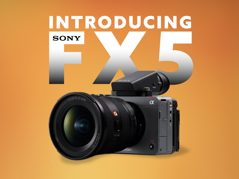 The Sony FX5 Is Now Available to Hire at Media Dog Hire